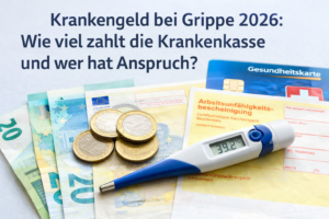 Krankengeld bei Grippe 2026: Anspruch & Höhe