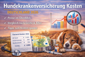 Hundekrankenversicherung Kosten Deutschland 2026: Preise, Vergleich und Spartipps